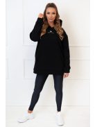 KIMBERLY OVERSIZED HOODIE - BLACK