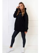 KIMBERLY OVERSIZED HOODIE - BLACK