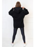 KIMBERLY OVERSIZED HOODIE - BLACK