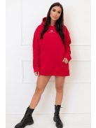 KIMBERLY OVERSIZED HOODIE - RED