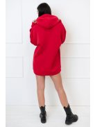 KIMBERLY OVERSIZED HOODIE - RED