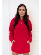 KIMBERLY OVERSIZED HOODIE - RED