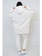 KIMBERLY OVERSIZED HOODIE - ECRU