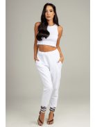 CARMEN CROP TOP - WHITE