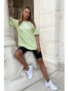 BEVERLY OVERSIZED T-SHIRT - LIME