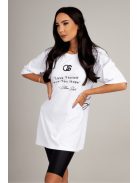 BEVERLY OVERSIZED T-SHIRT - WHITE