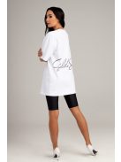 BEVERLY OVERSIZED T-SHIRT - WHITE